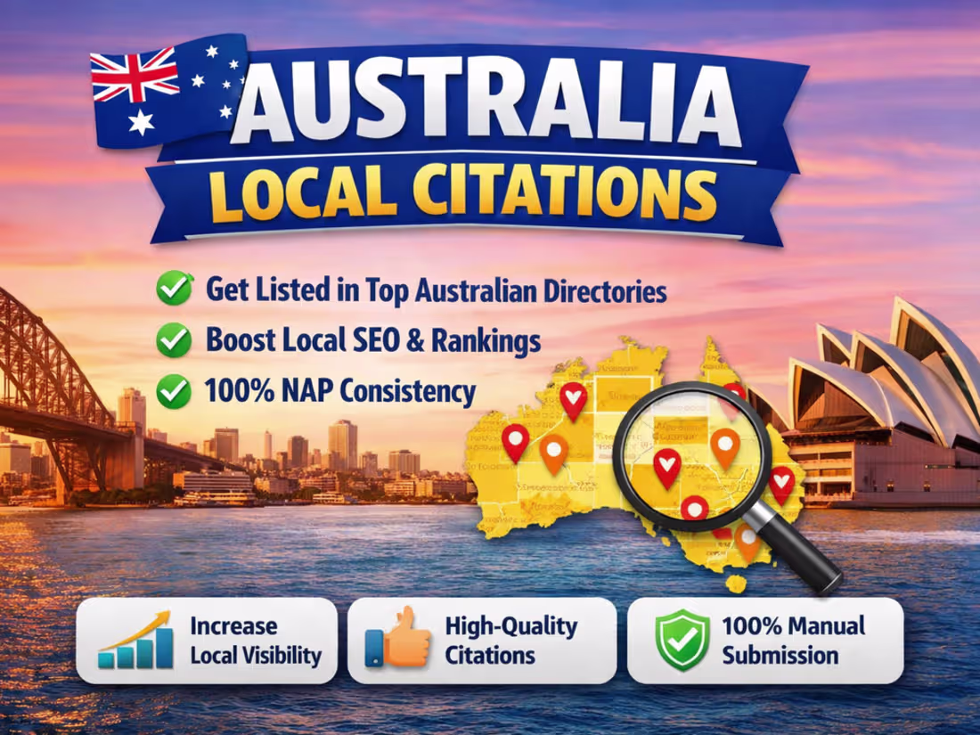 Cover image for NAP consistent Australia local citation