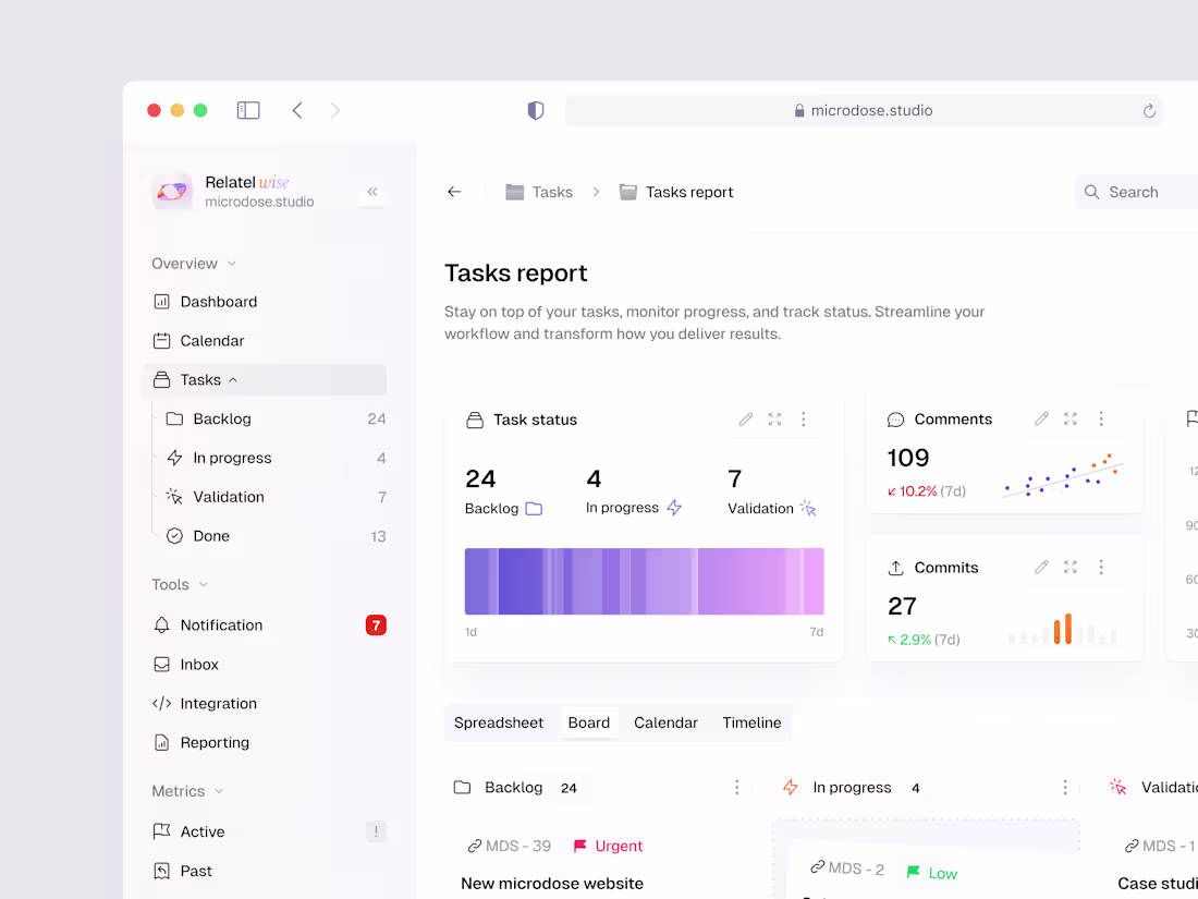Cover image for CRM Task Board