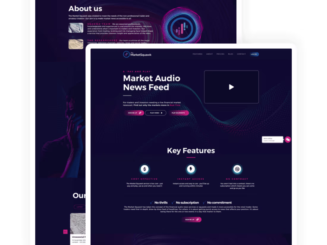 Cover image for Delivering finance news that matters