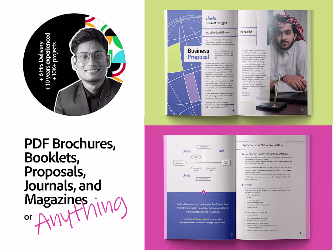 Cover image for Professional Brochure Design Service