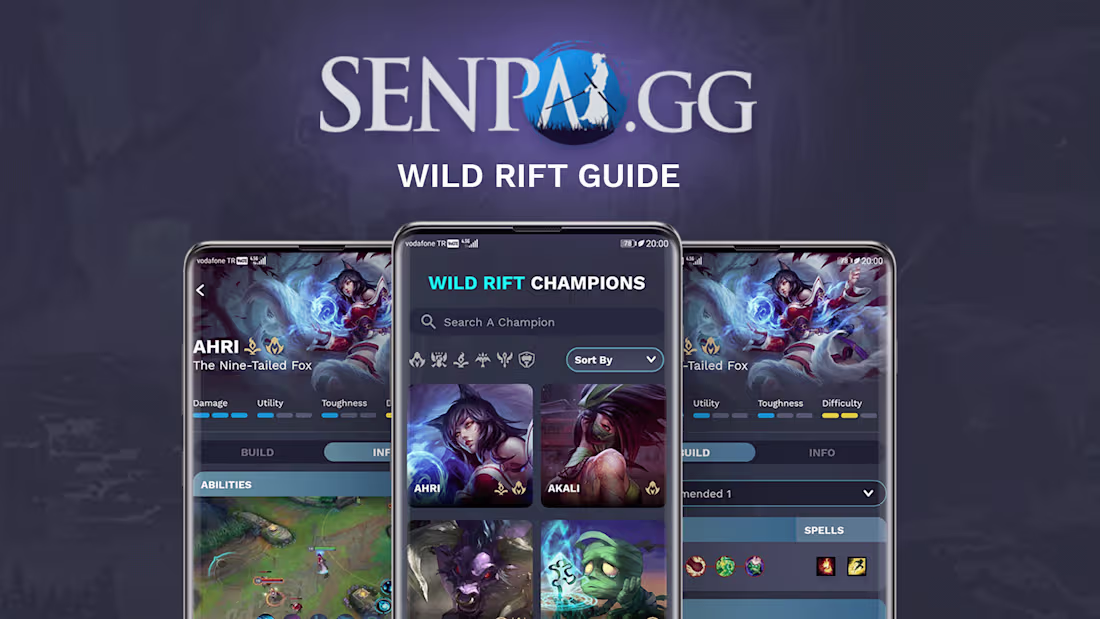 Cover image for SenpAI.GG WILD RIFT GUIDE APP