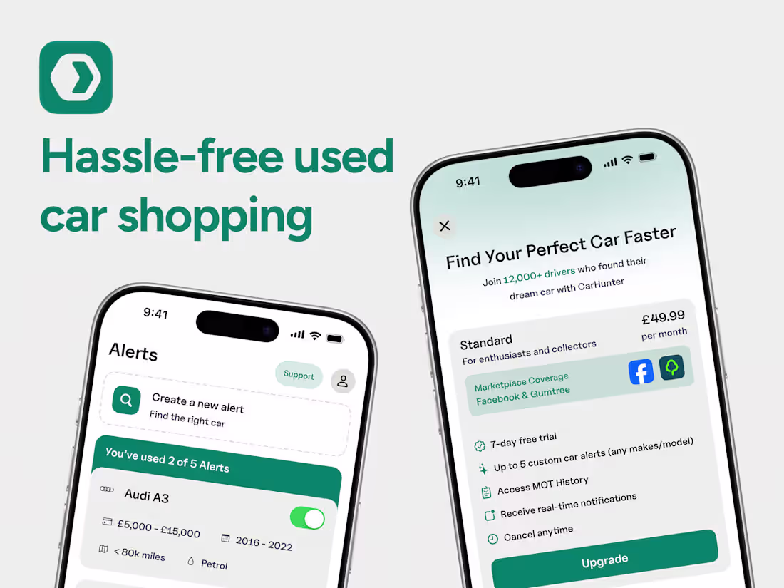 Cover image for Find your dream car effortlessly with Carhuntr