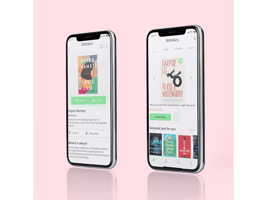 Cover image for Reading Book application