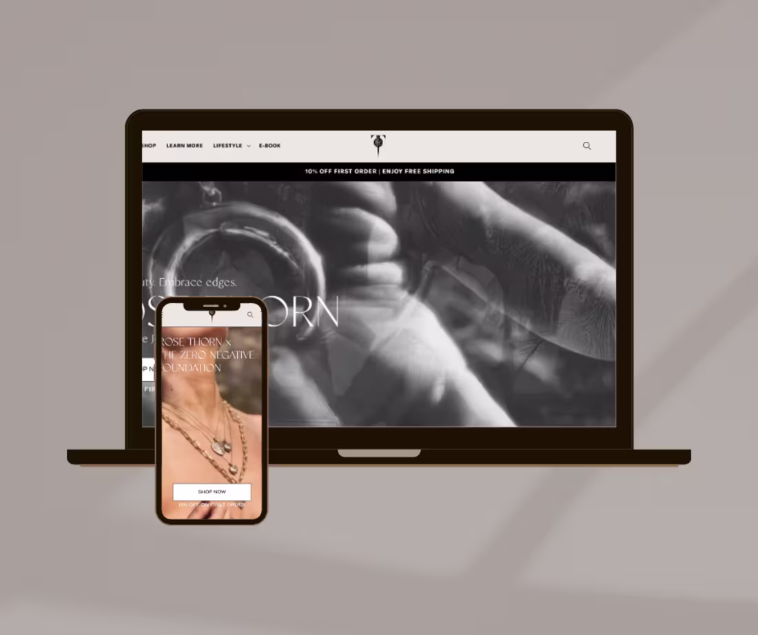 Cover image for Project: Rose Thorn
Role: Senior Front-End