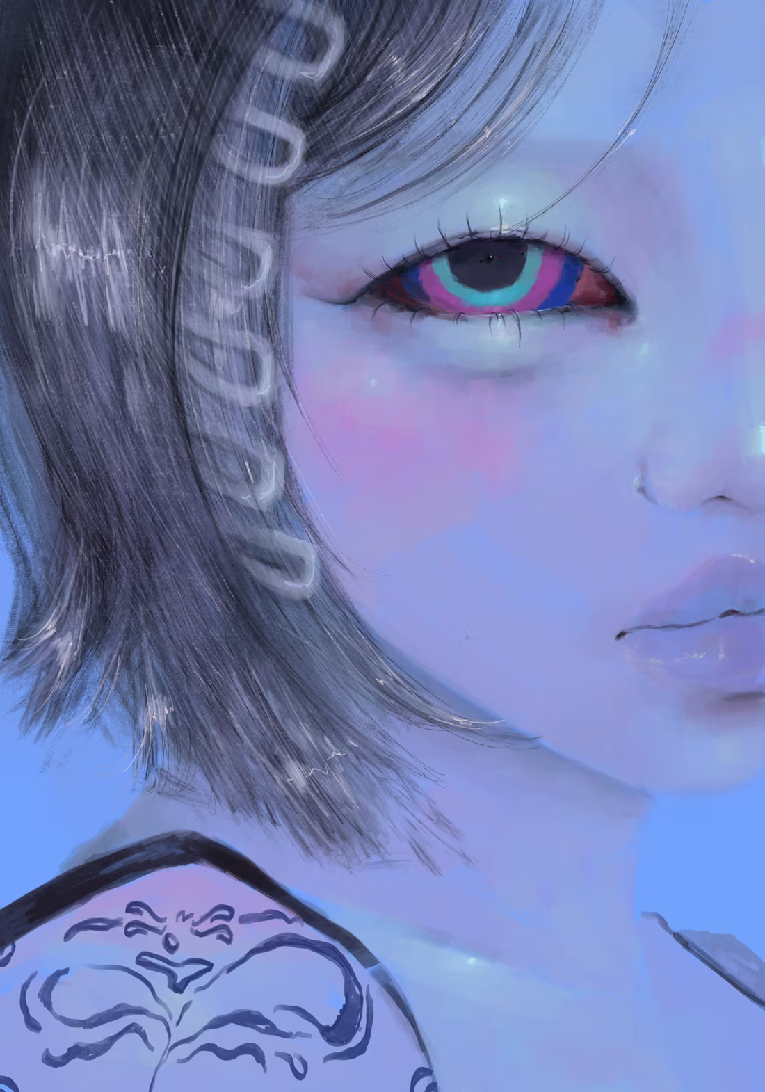 Cover image for Album or Book Cover Illustration