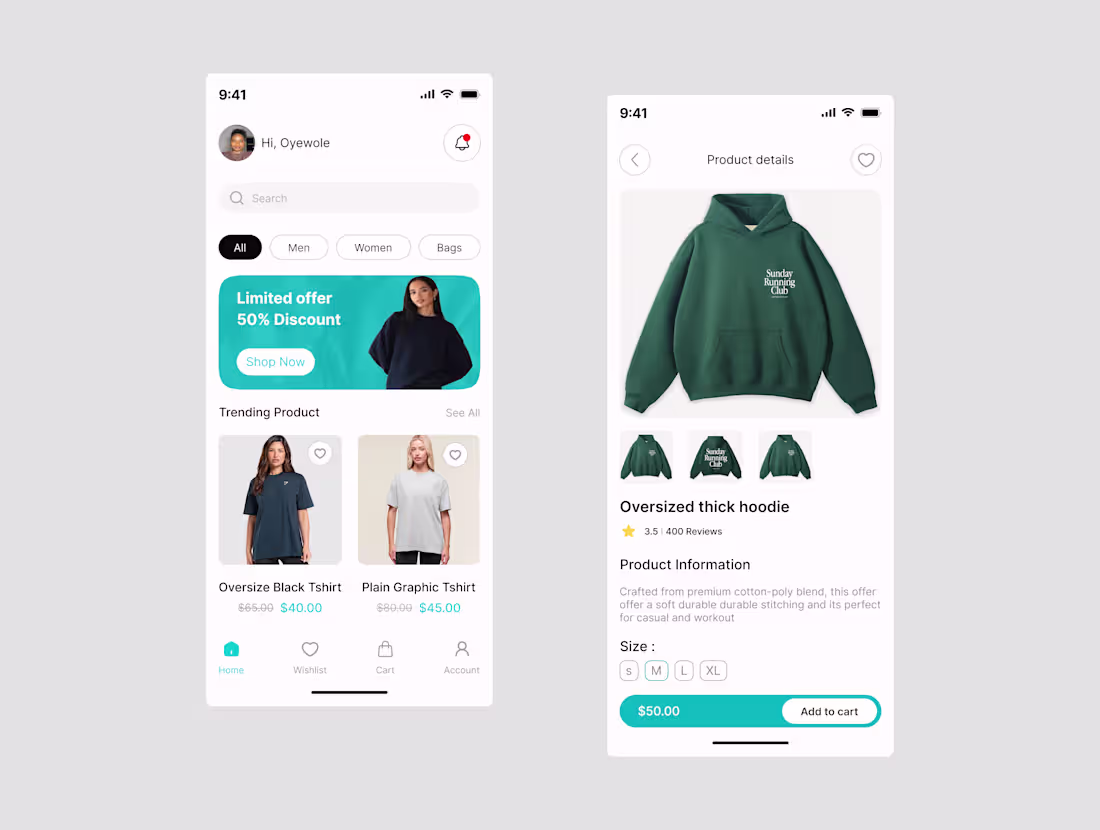Cover image for Fashion Mobile App