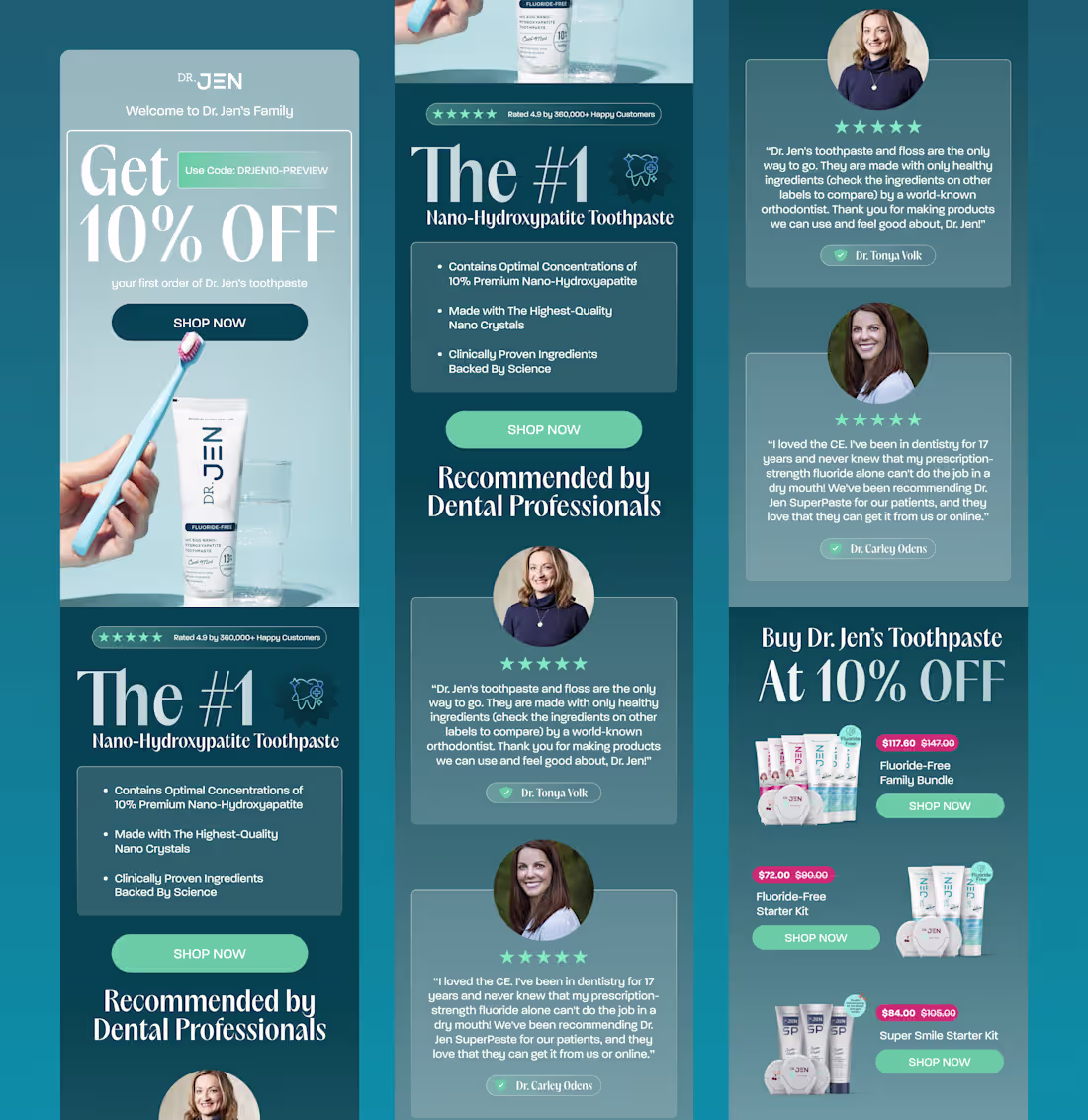 Cover image for Rebranded Dr Jen's Welcome email! What do you guys think of ...