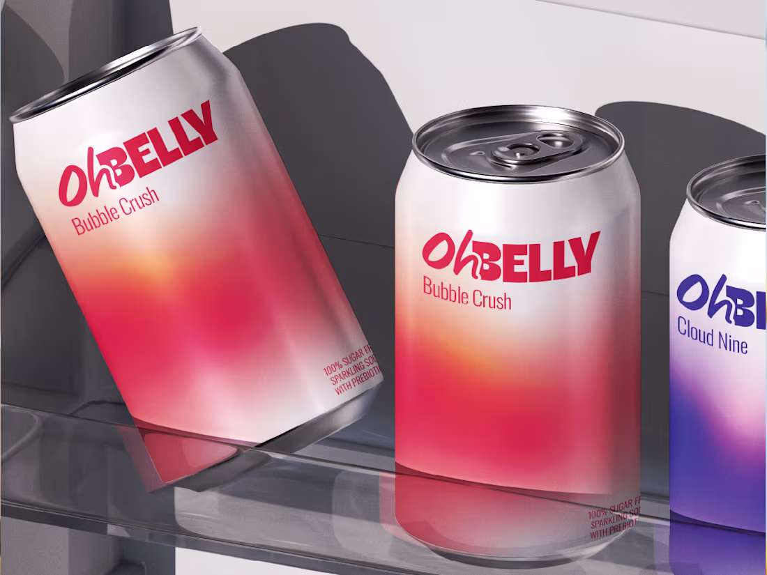 Cover image for Oh Belly reimagines soda with lightness as the guiding princ...