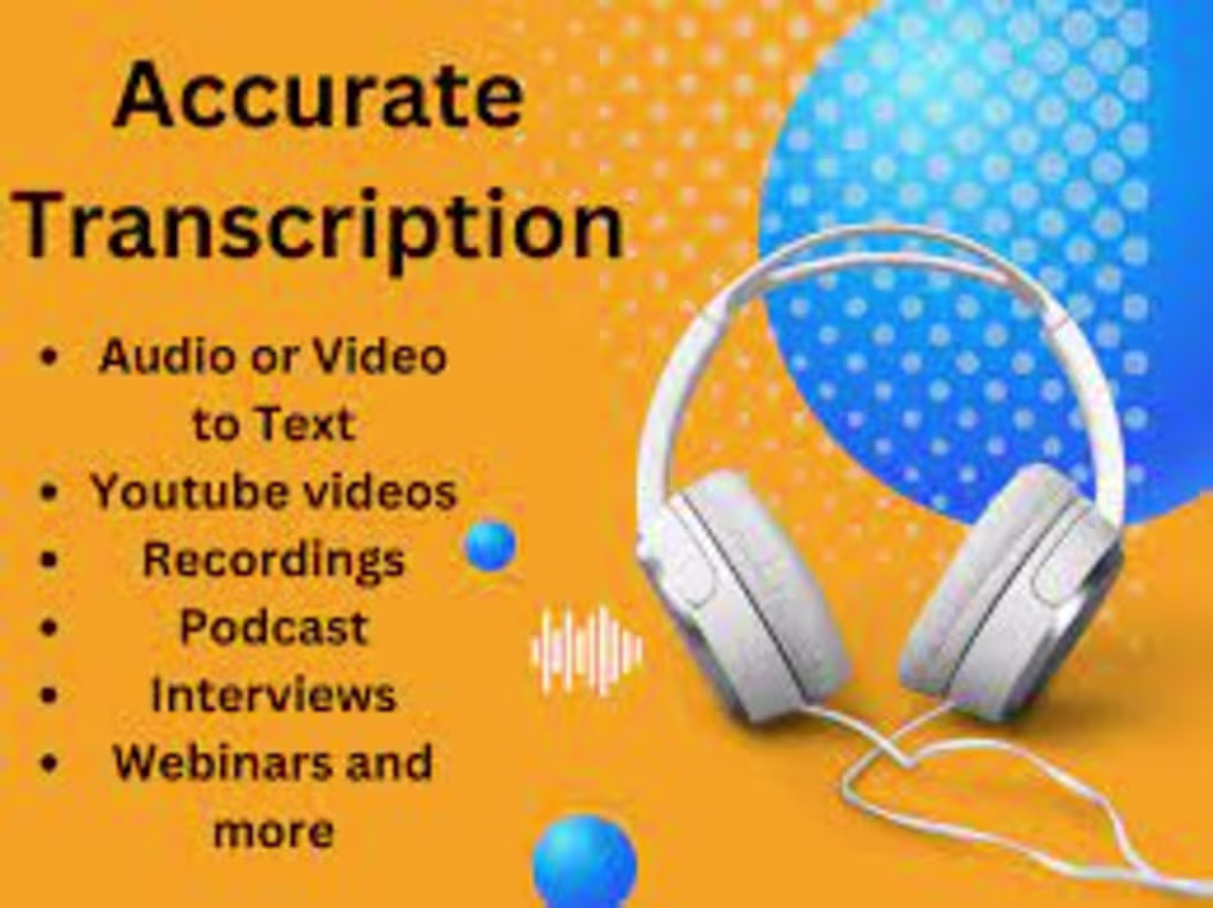 Cover image for "Audio/Video Transcription Specialist"