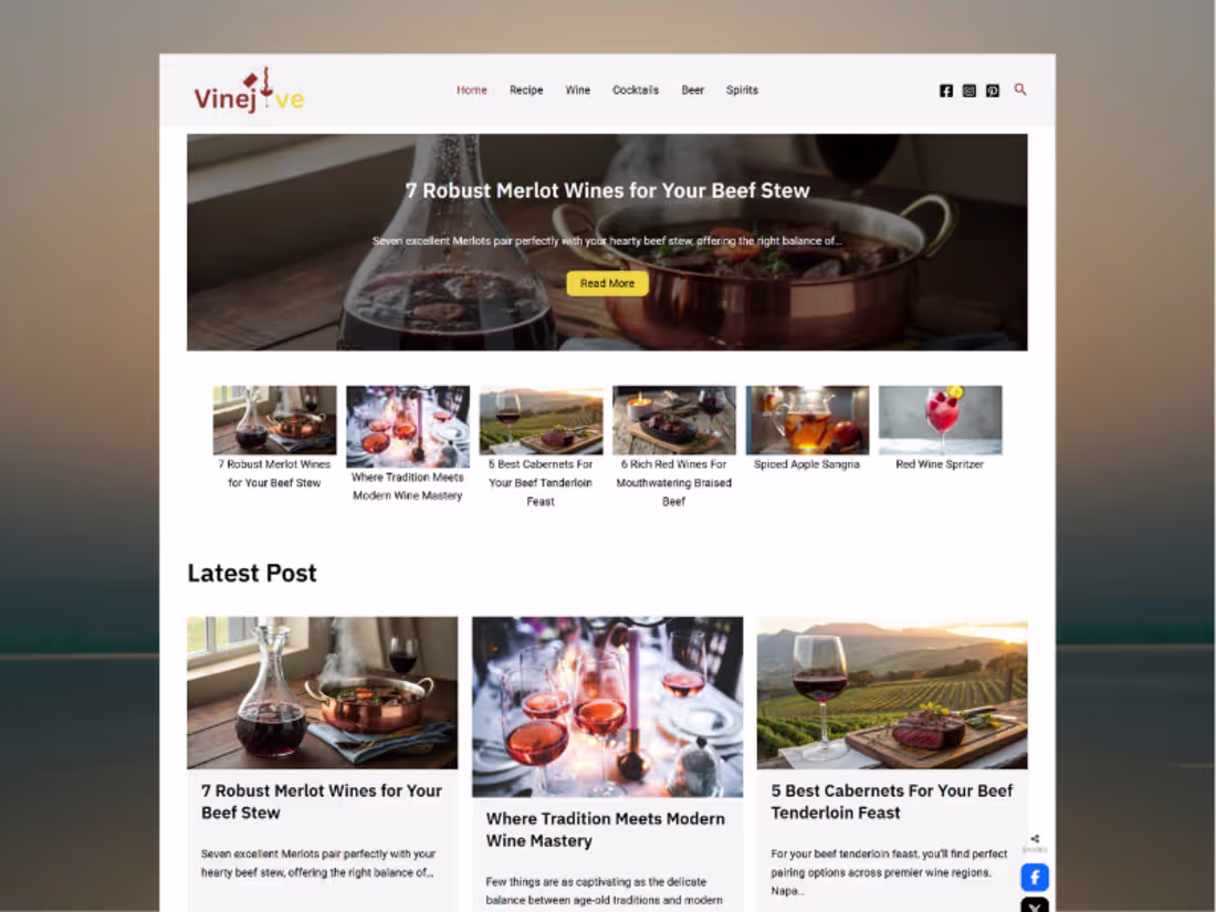 Cover image for This is one of the project I started with back then as wordp...