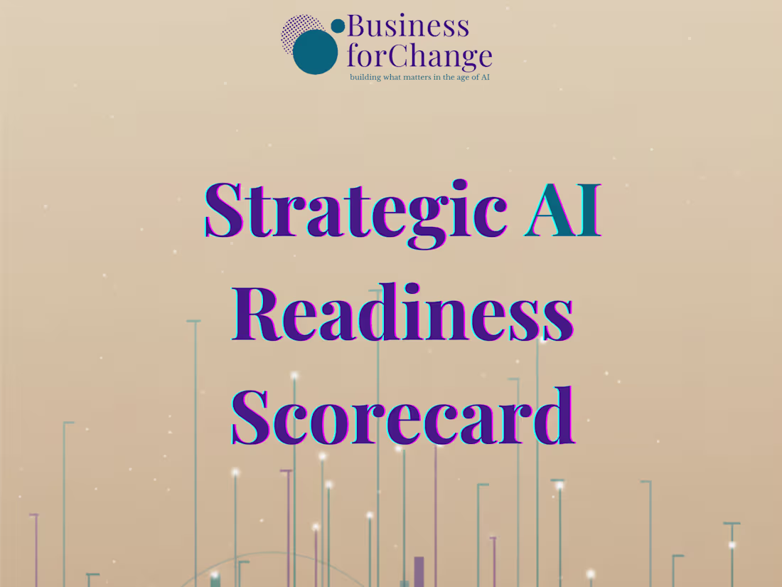 Cover image for Strategic AI Readiness Assessment 