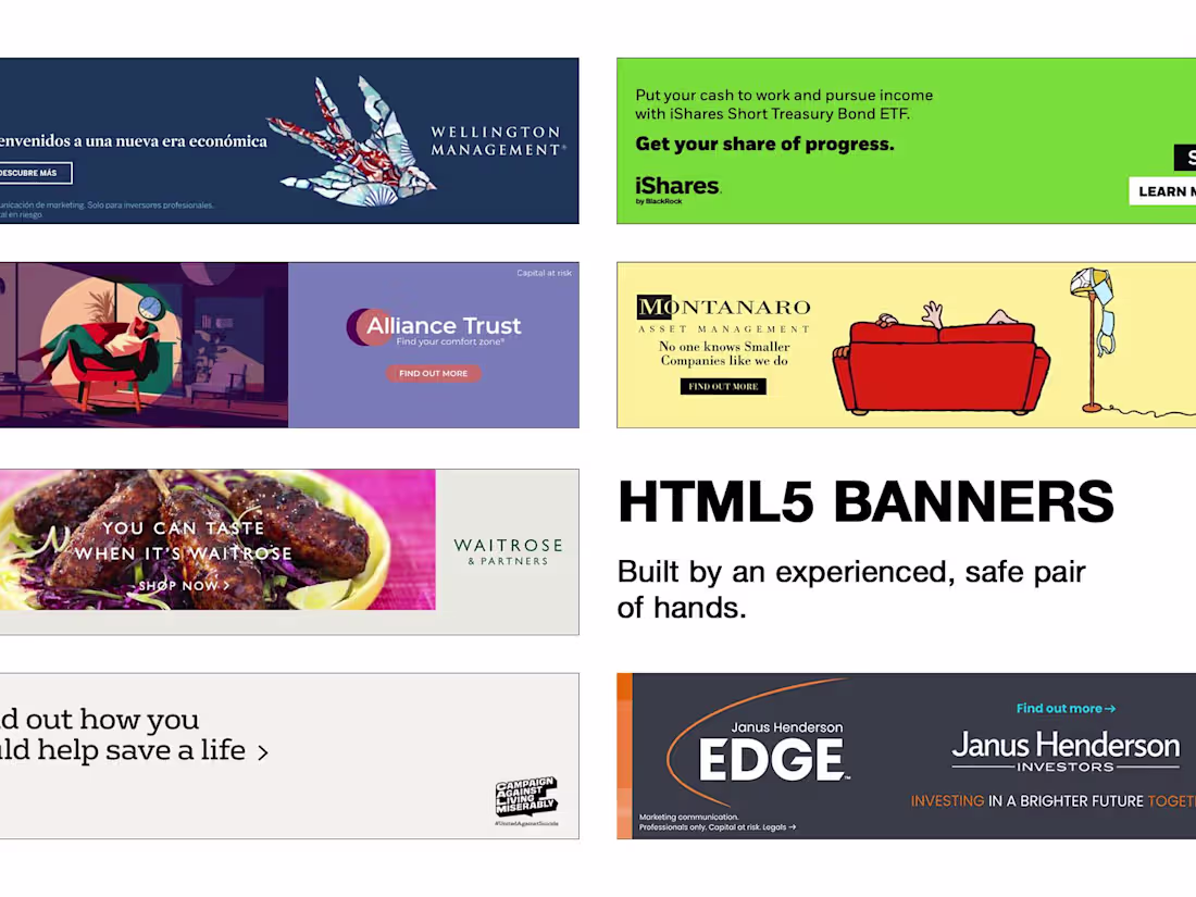 Cover image for HTML5 Banner Campaign