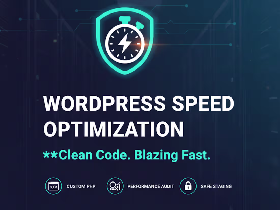 Cover image for Advanced WordPress Speed Optimization (Clean Code Approach)