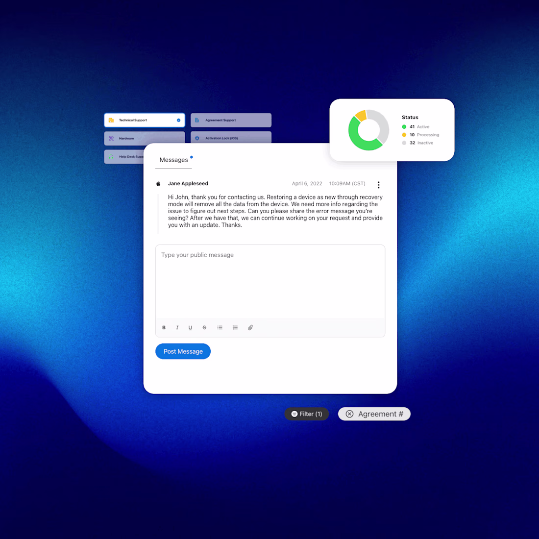 Cover image for AppleCare Enterprise Portal