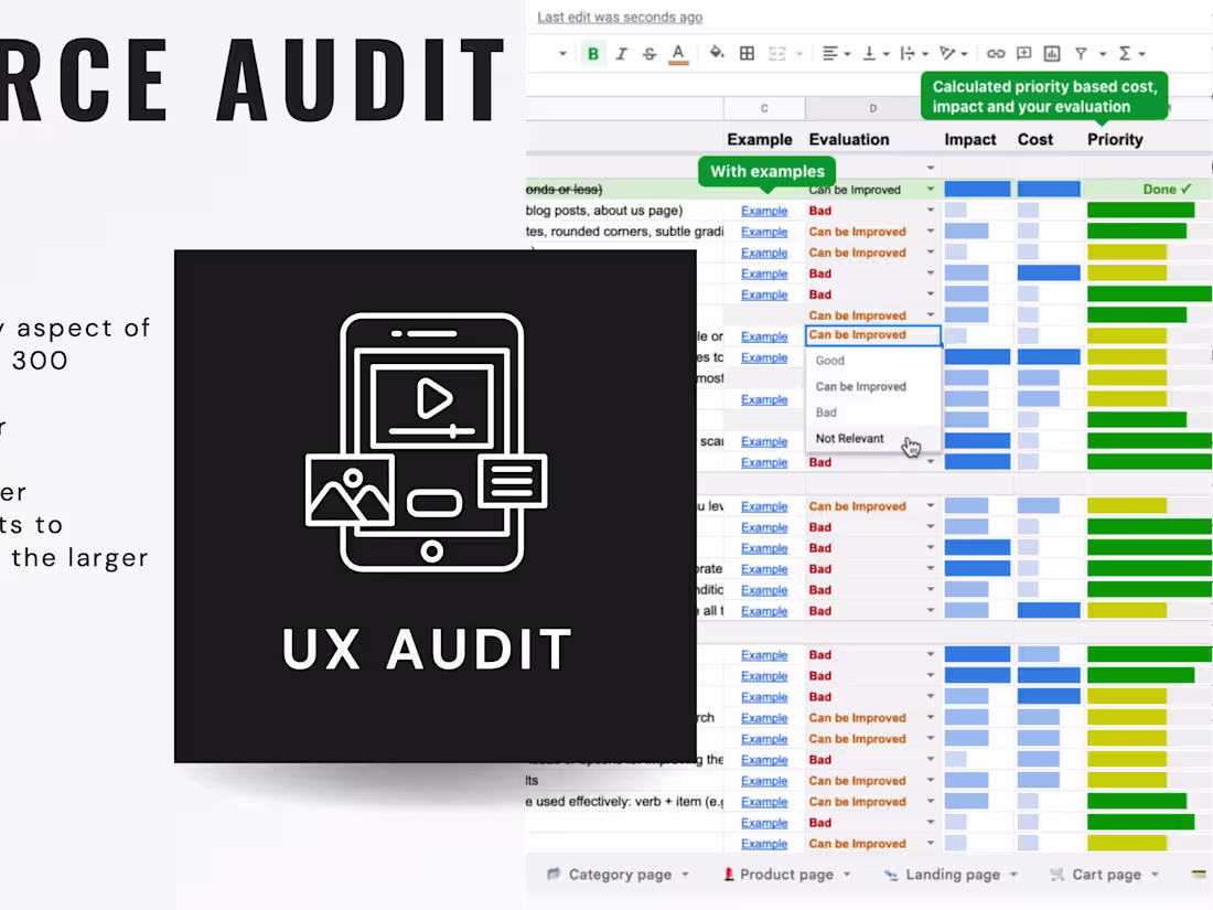 Cover image for Audit and Conversion Rate Optimization