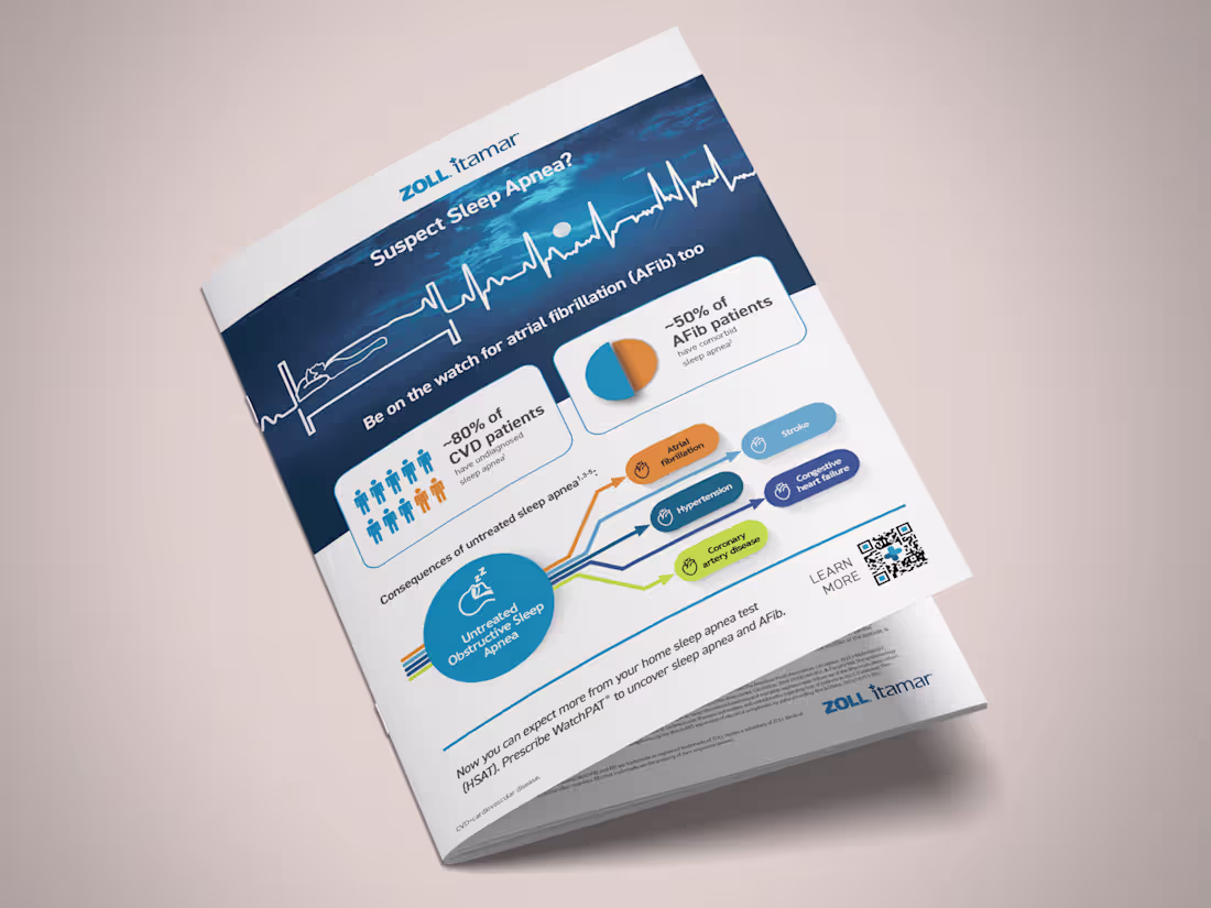 Cover image for ZOLL Itamar Cardio feature for sleep apnea
