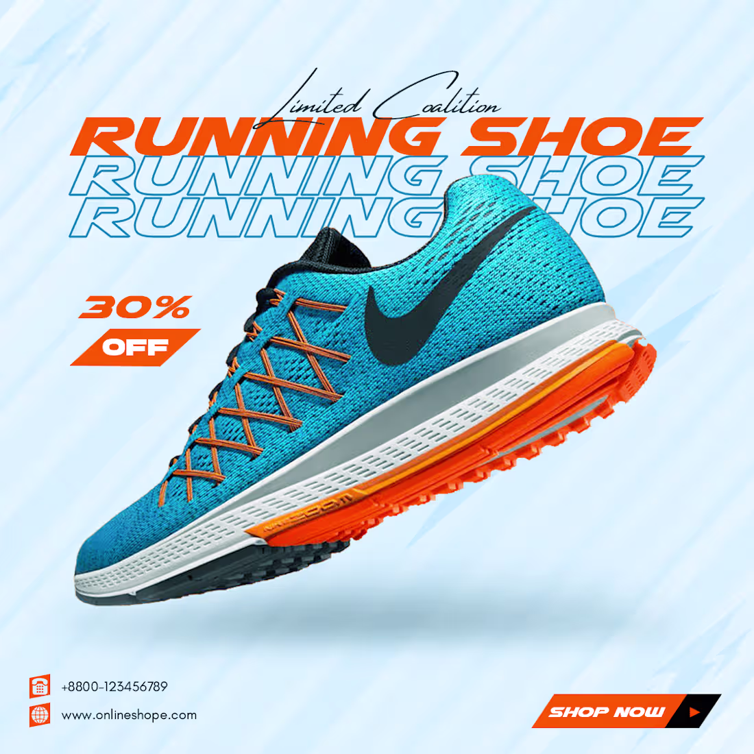 Cover image for Nike Limited Edition Running Shoe Campaign