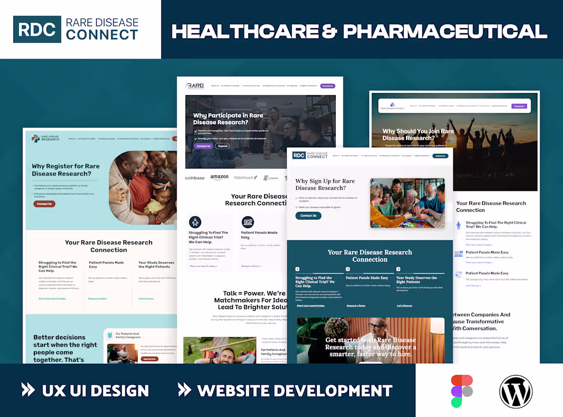Cover image for Healthcare & Pharmaceutical UI/UX Design & CMS Development