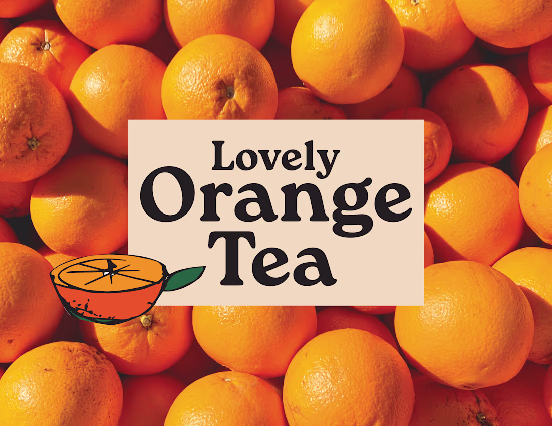 Cover image for Lovely Orange Tea