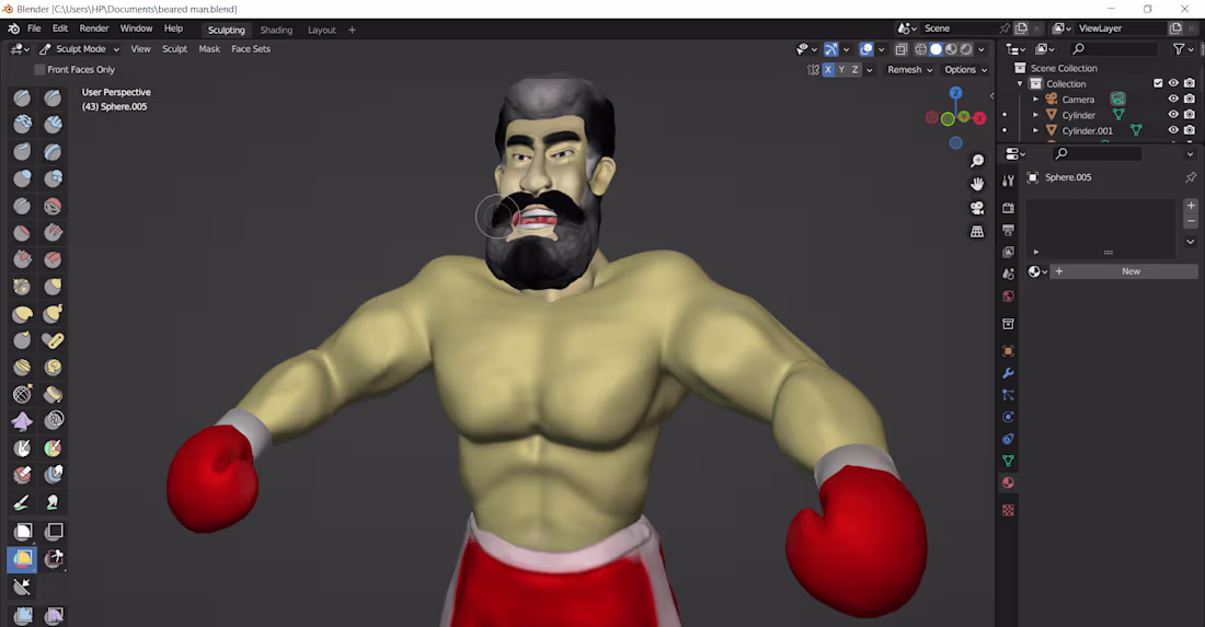 Cover image for 3D character models