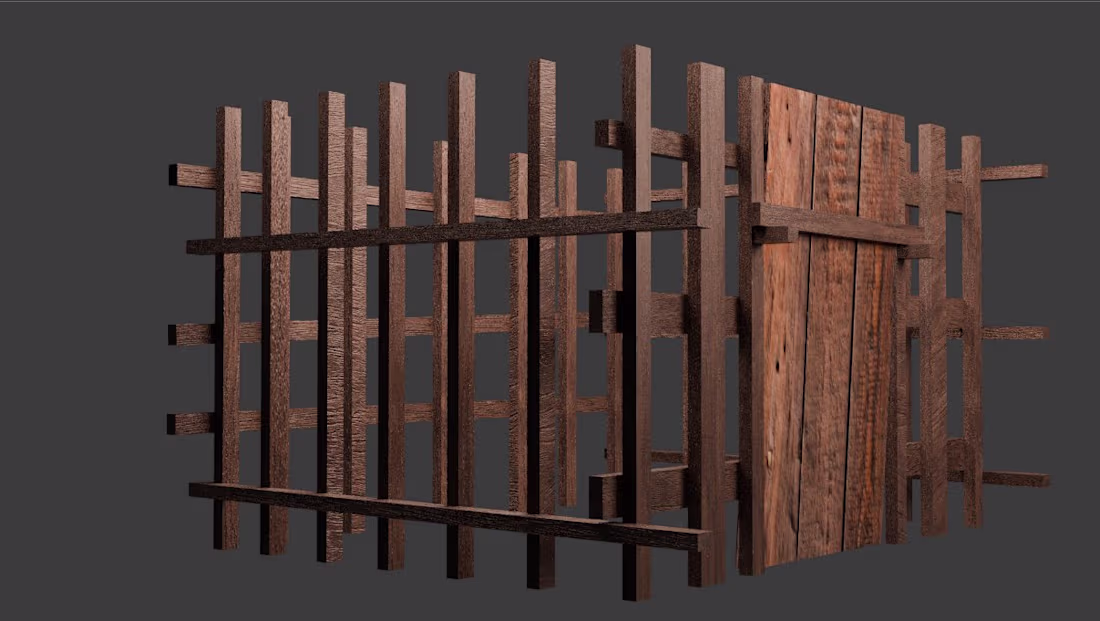 Cover image for A goat pen I built