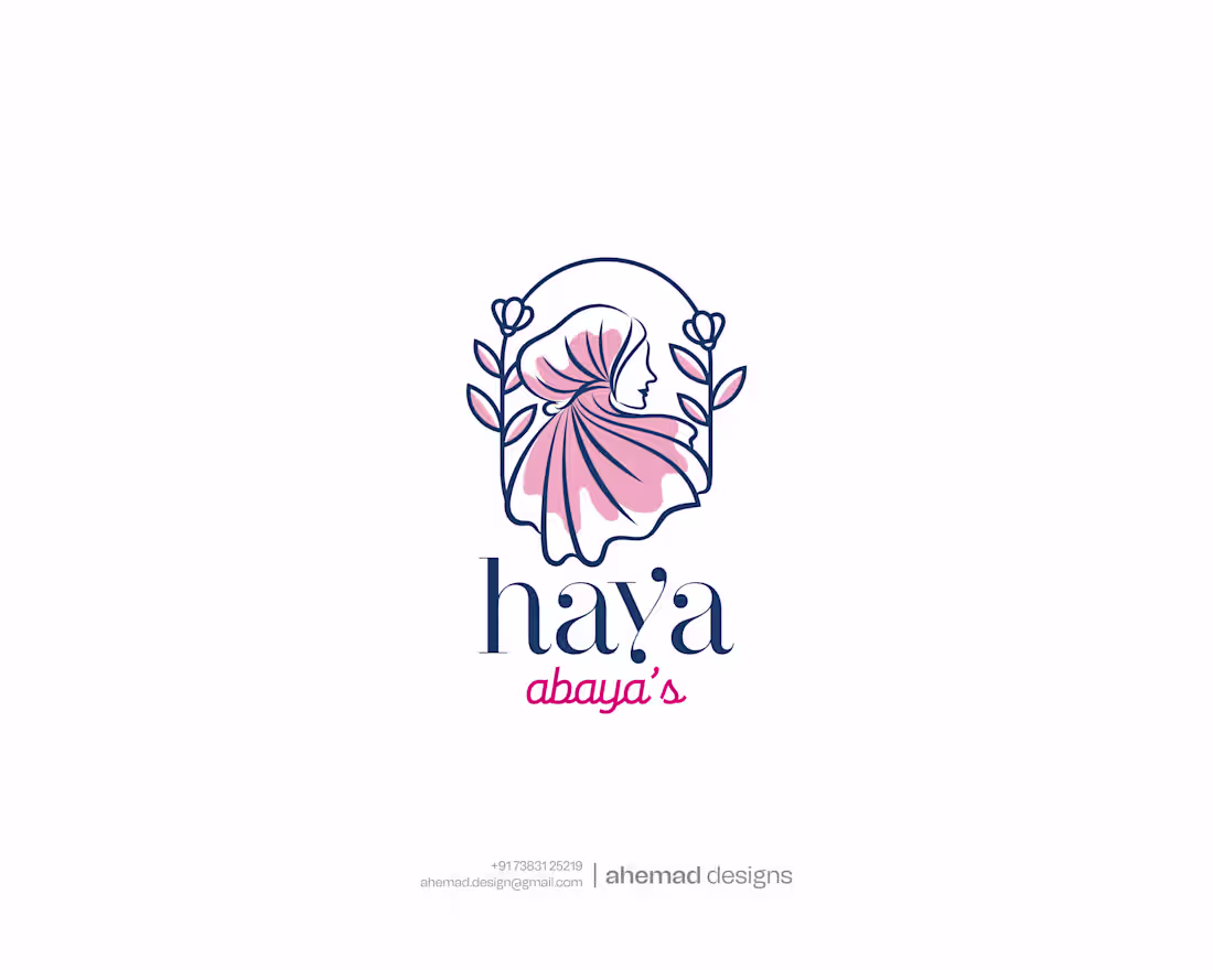 Cover image for Haya Abaya — An Intentional Logo for Modern Modest Fashion A...