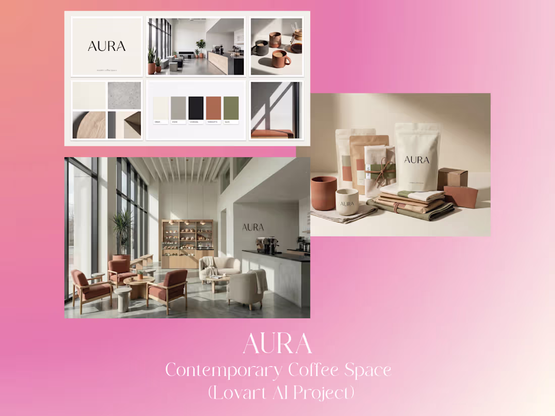 Cover image for AURA: Editorial Branding with Lovart AI