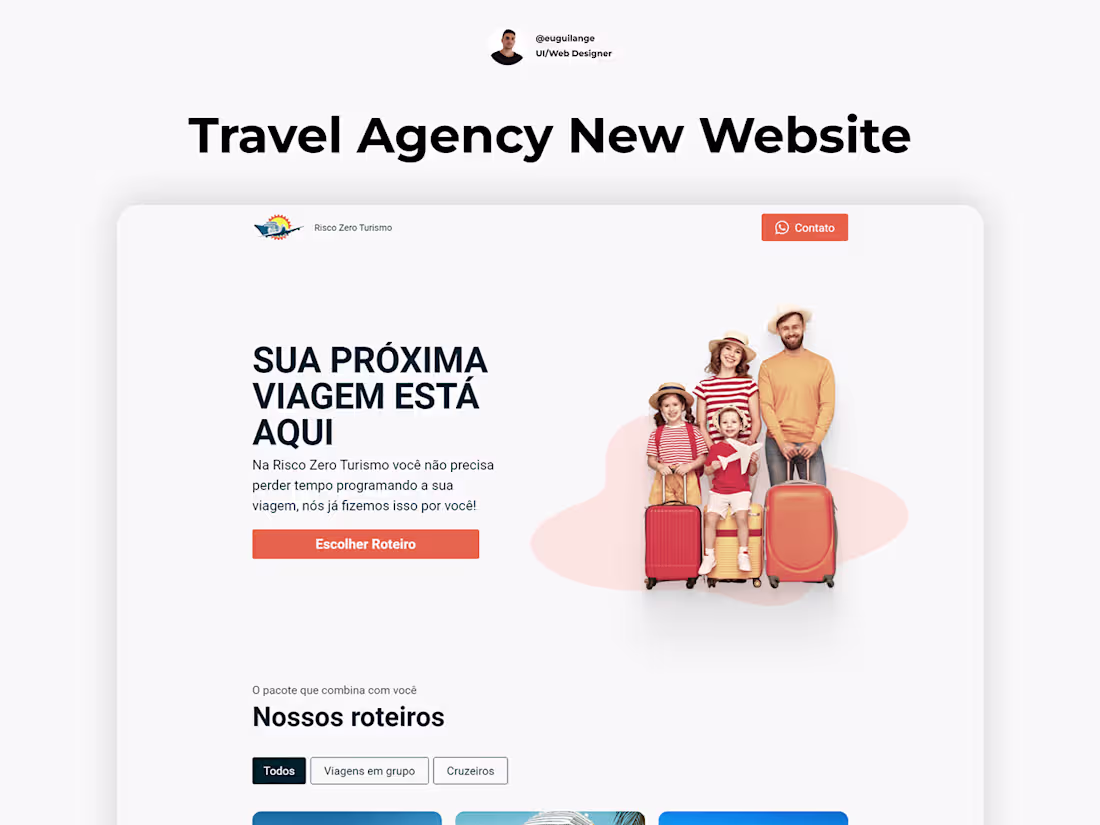 Cover image for Travel Agency Website