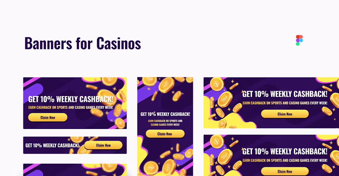 Cover image for Banners for Casinos and Real Estate