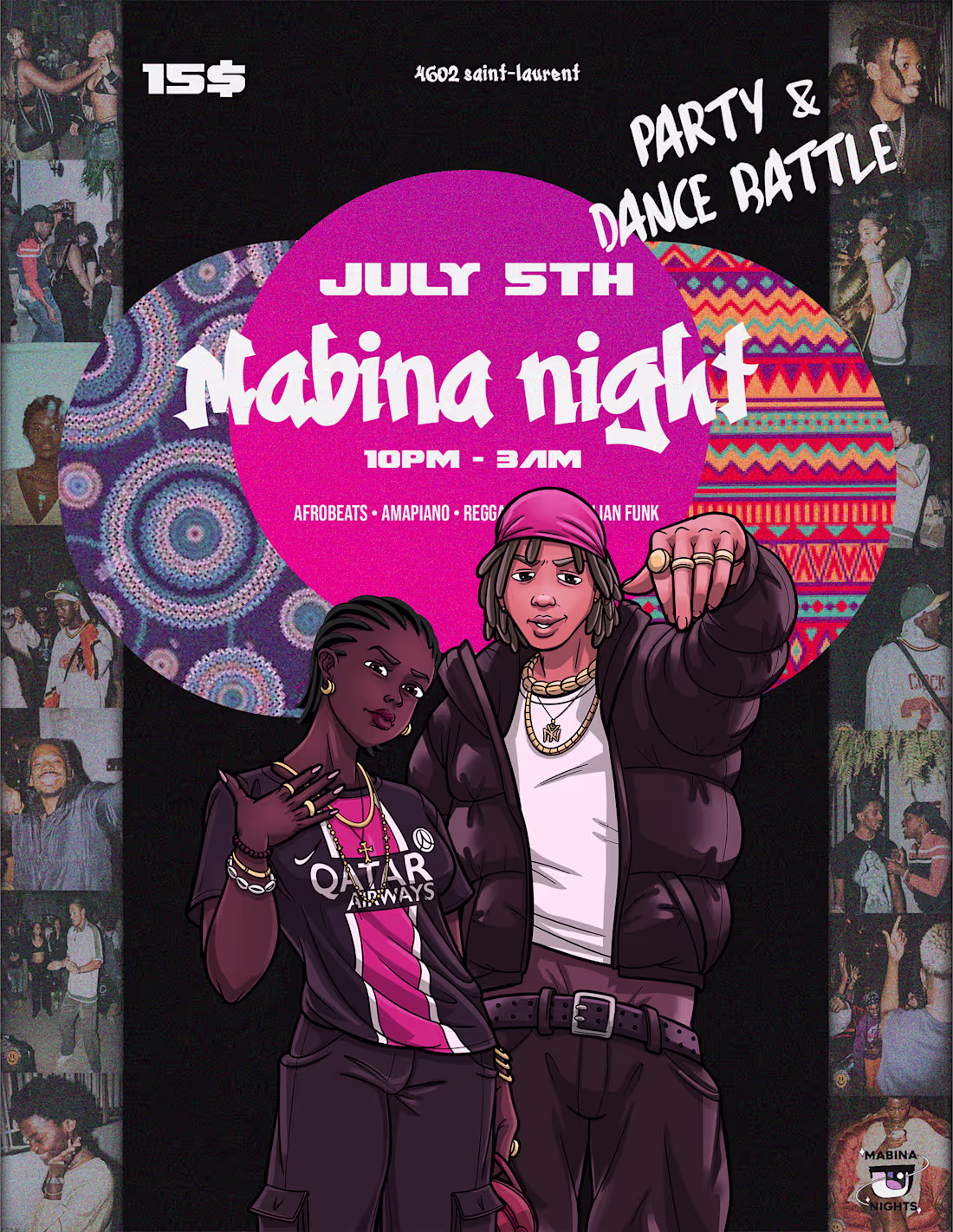 Cover image for Mabina Event - Dance Battle Poster