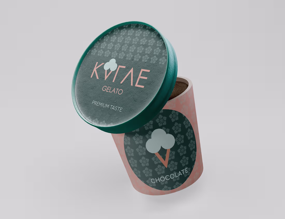 Cover image for Logo and Packaging design for KUGLE Gelato 