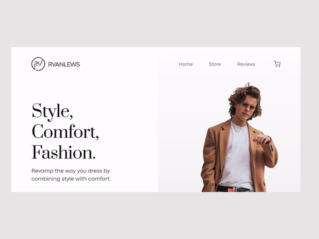 Cover image for RVANLEWS landingpage