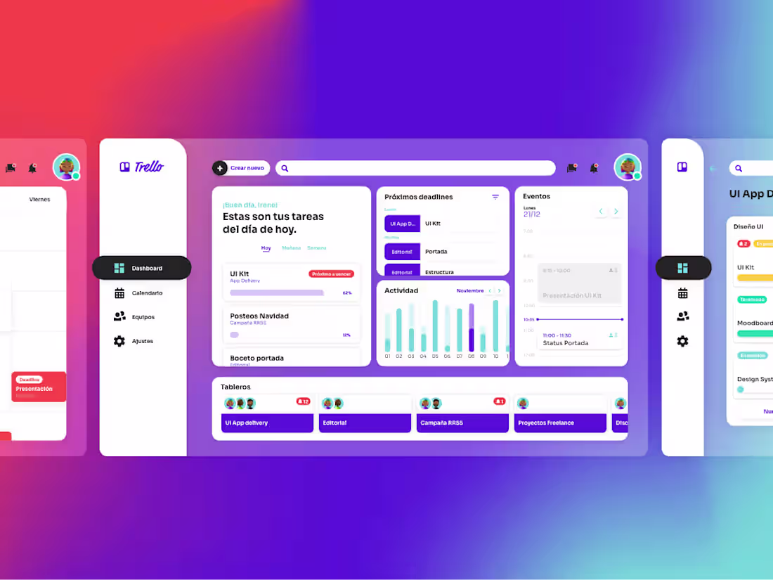 Cover image for Trello · UI Redesign