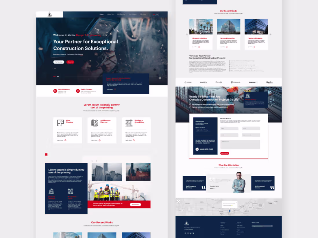 Cover image for Website custom UI design in Figma.
