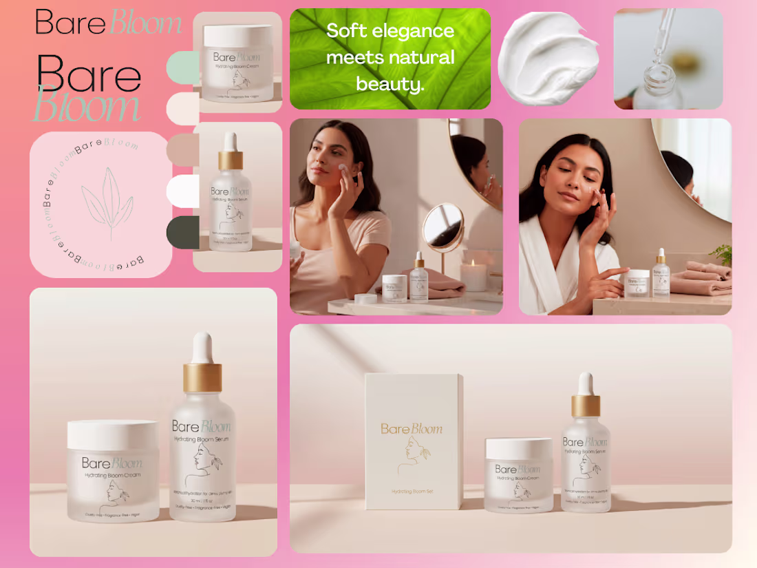 Cover image for Bare Bloom Branding & Product Concept