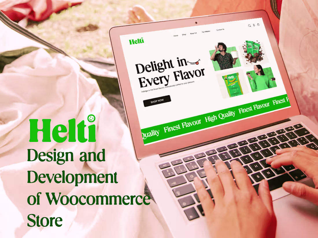 Cover image for Helti Foods - Woocommerce Store