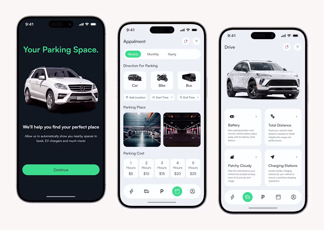 Cover image for Parking App Design and Development