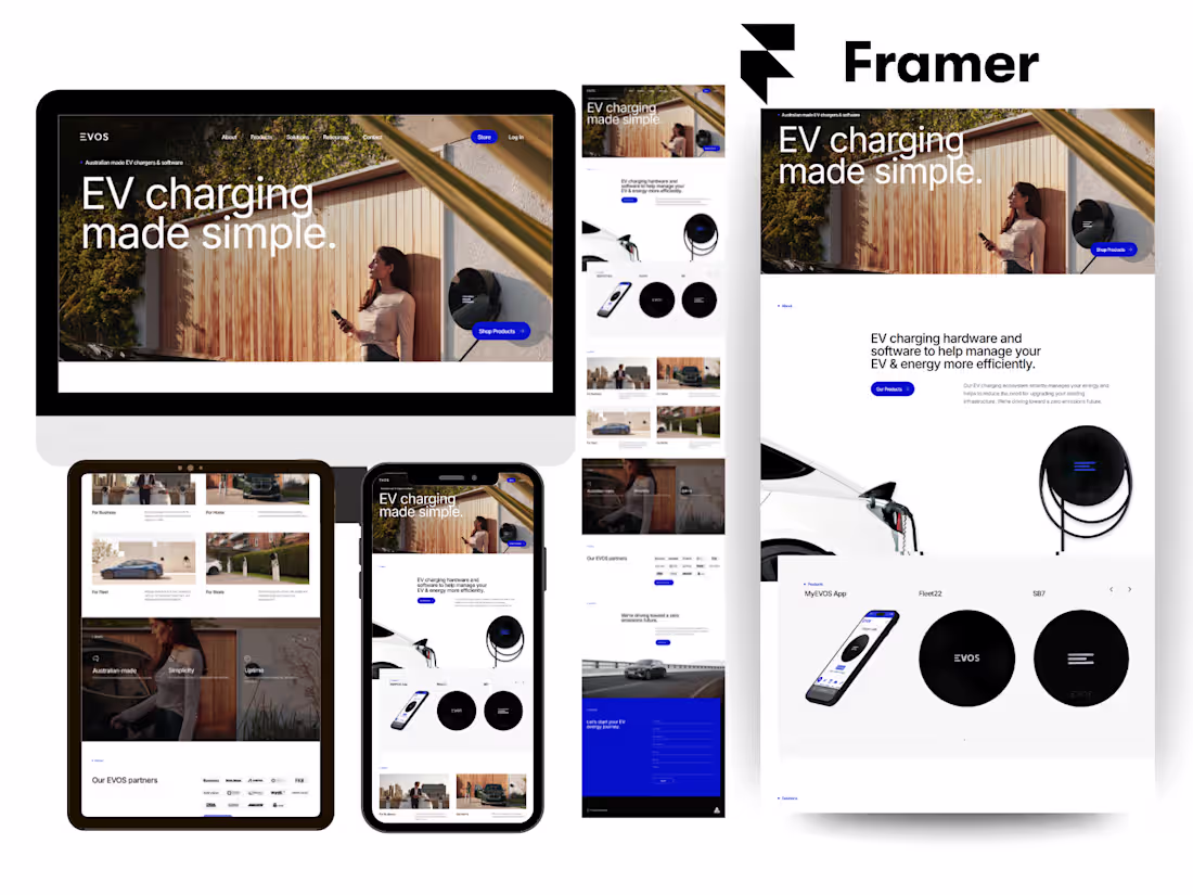 Cover image for Framer website design