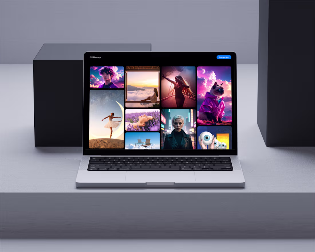 Cover image for OhhmyImage – AI Image Generation Showcase