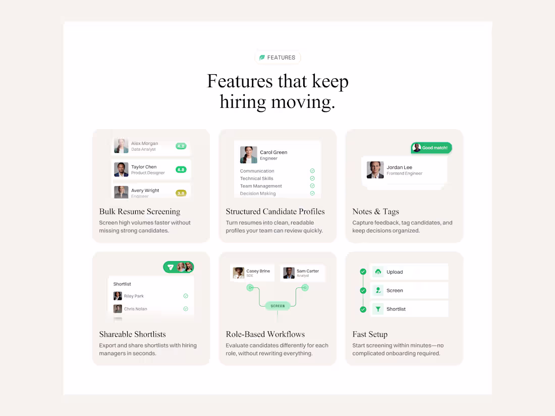 Cover image for Features section for an upcoming