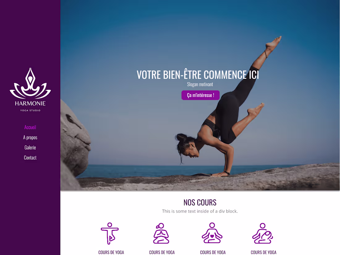 Cover image for Yoga Harmonie - Yoga Studio