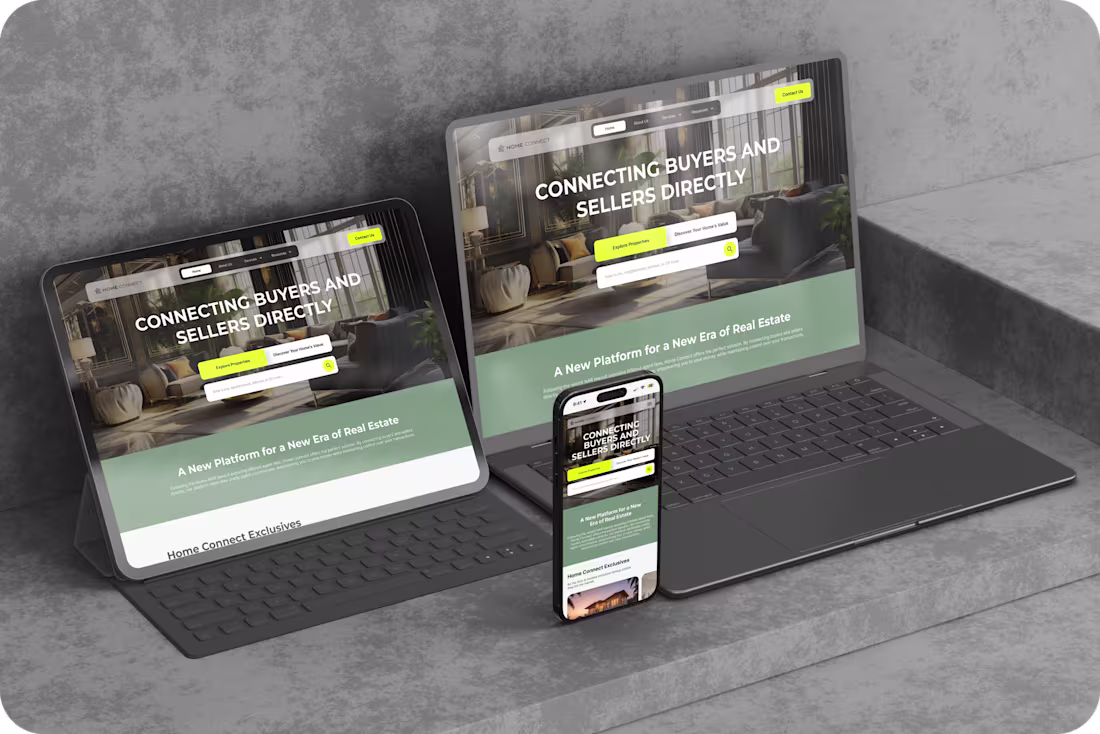 Cover image for HomeConnect - Redefining Real Estate Experience (UX Case Study)