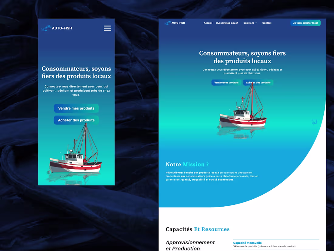 Cover image for UI Design for AutoFish Store