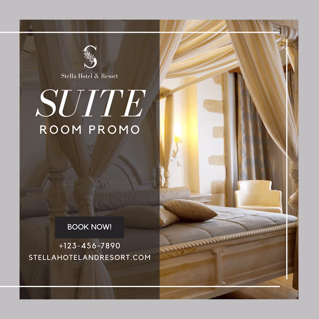 Cover image for Social Media Graphics Hotel Resort