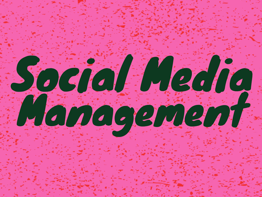 Cover image for Social Media Management