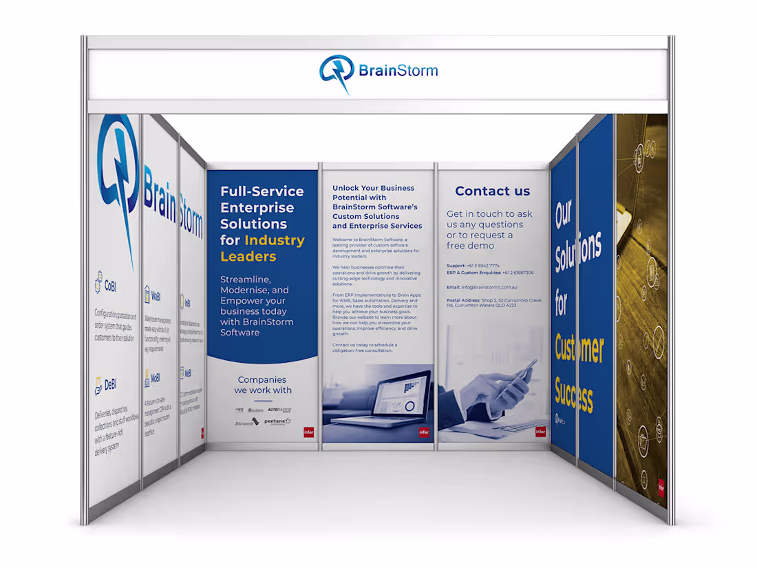 Cover image for BrainStorm Exibition Design on Behance