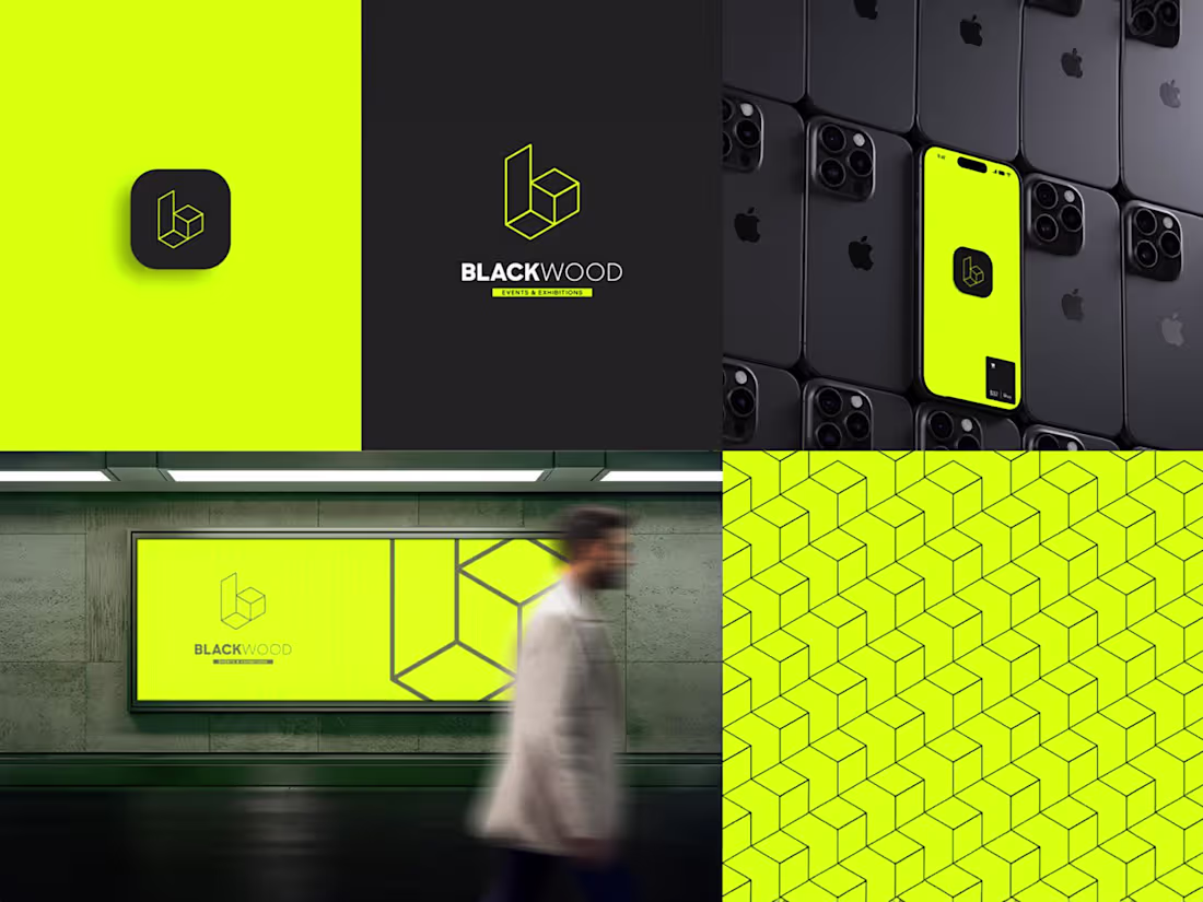 Cover image for Minimalist Logo design for events company