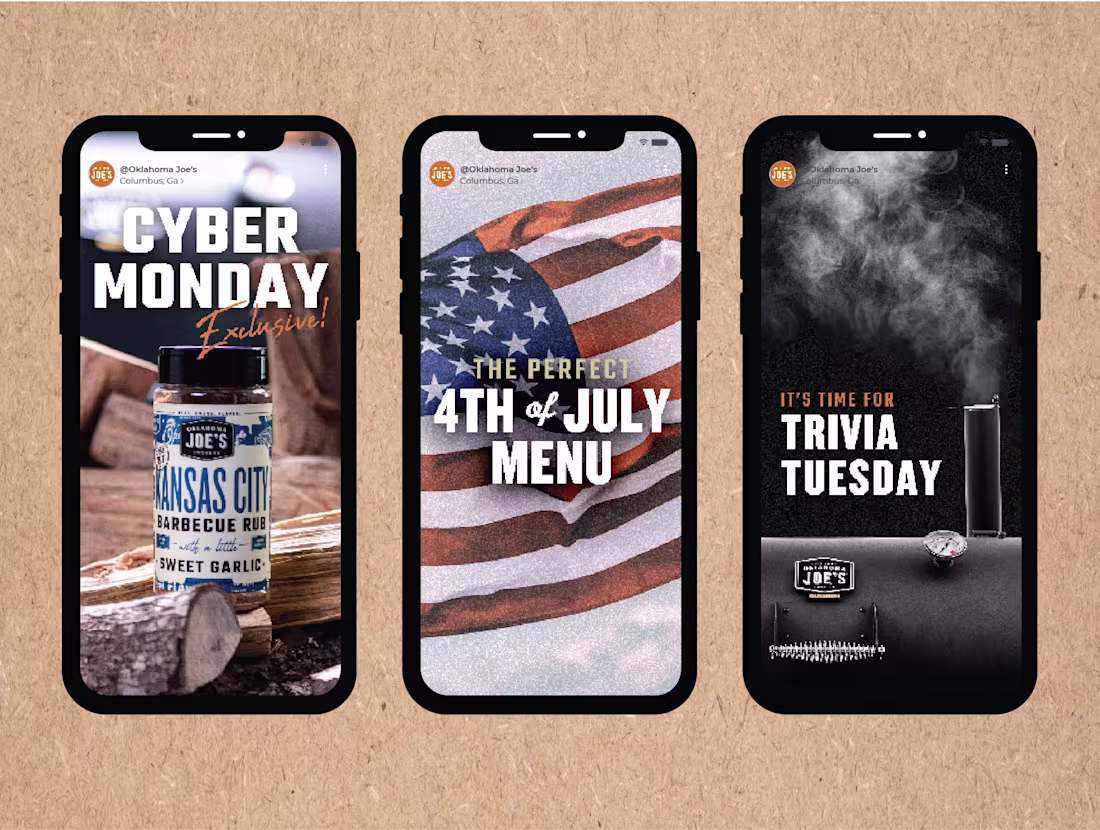 Cover image for Oklahoma Joe's Social + Digital Media Brand Update