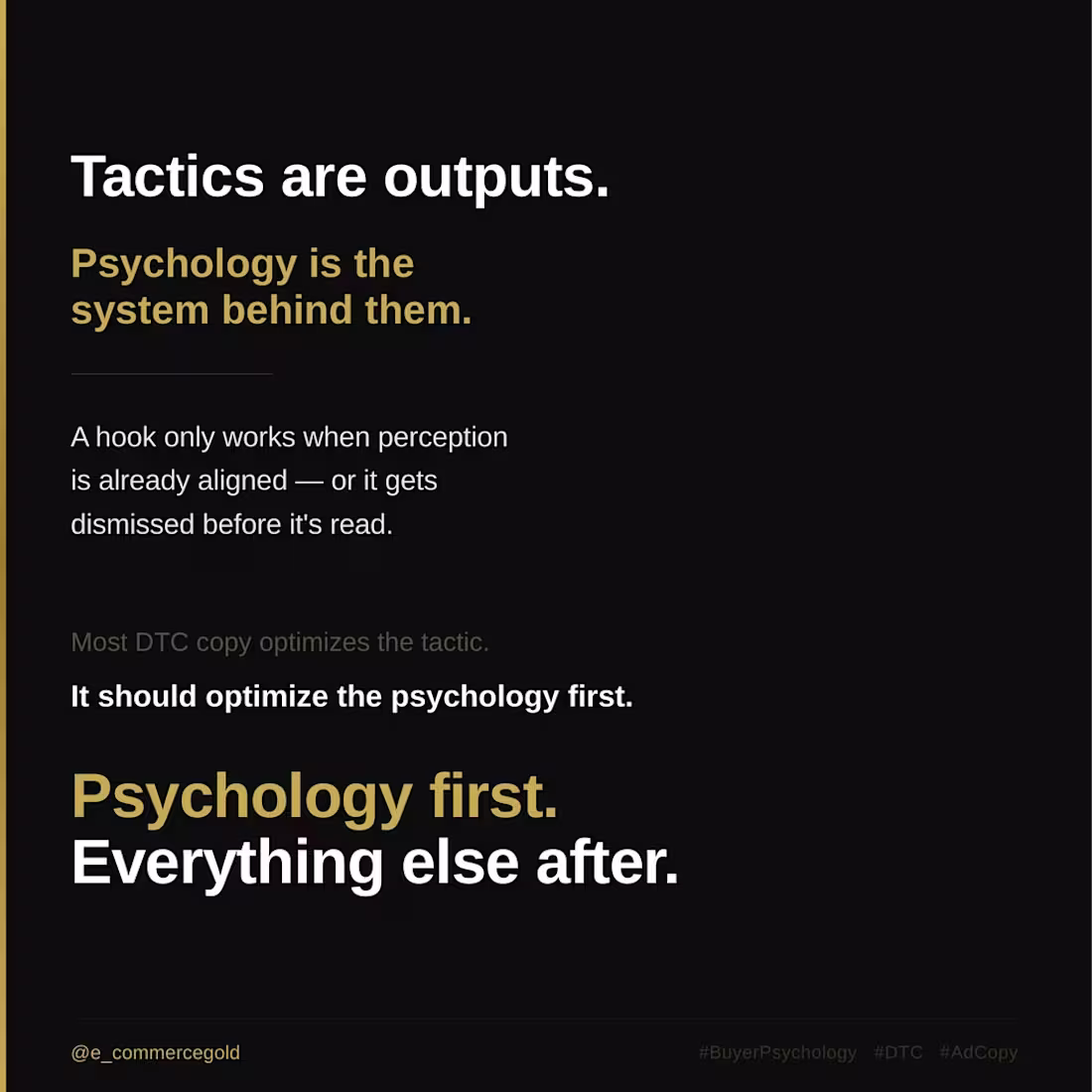 Cover image for 💡Why Tactics Fail in Isolation: