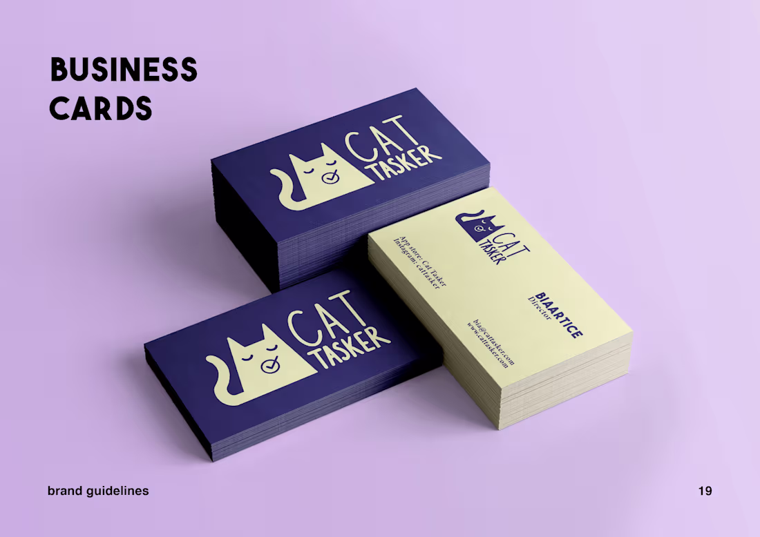Cover image for Cat Tasker - Branding + Logo
